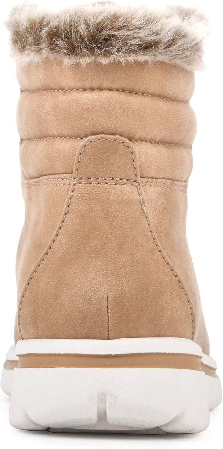 CLIFFS BY WHITE MOUNTAIN Shoes Hallett Women's Casual Hiker Style Bootie