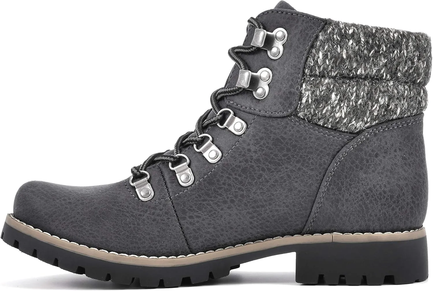 CLIFFS BY WHITE MOUNTAIN Shoes Pathfield Women's Lace-up Hiker Style Bootie