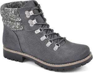 CLIFFS BY WHITE MOUNTAIN Shoes Pathfield Women's Lace-up Hiker Style Bootie