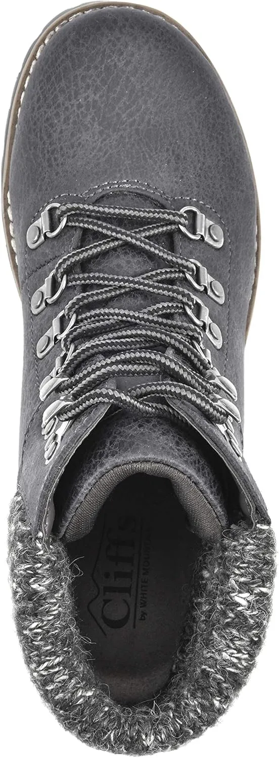 CLIFFS BY WHITE MOUNTAIN Shoes Pathfield Women's Lace-up Hiker Style Bootie