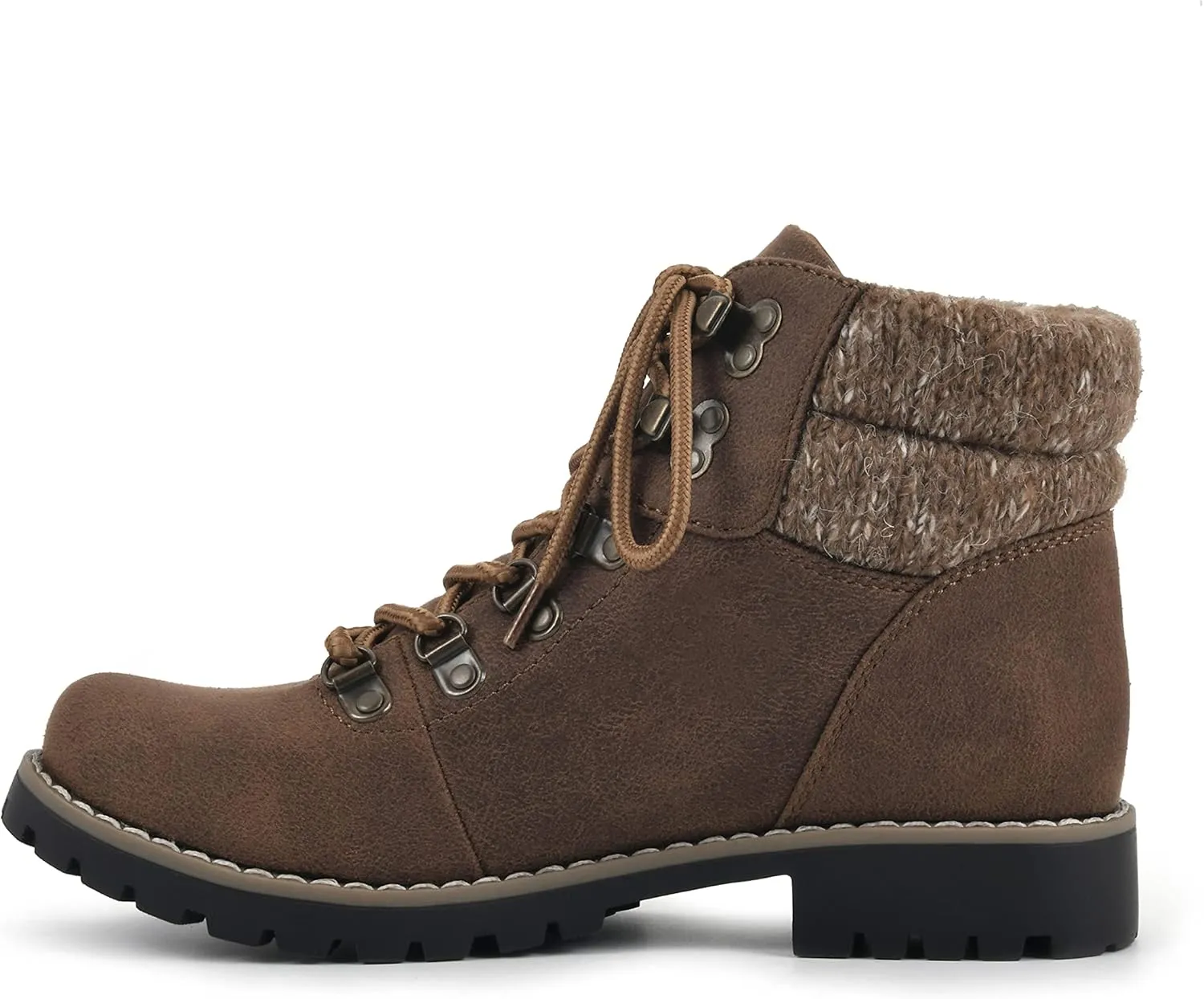 CLIFFS BY WHITE MOUNTAIN Shoes Pathfield Women's Lace-up Hiker Style Bootie