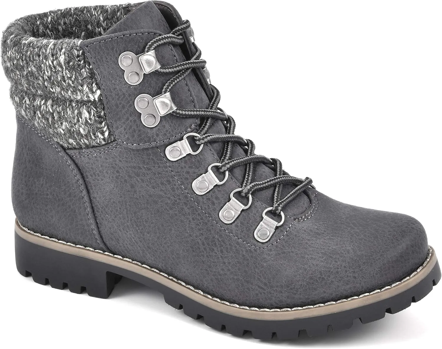 CLIFFS BY WHITE MOUNTAIN Shoes Pathfield Women's Lace-up Hiker Style Bootie