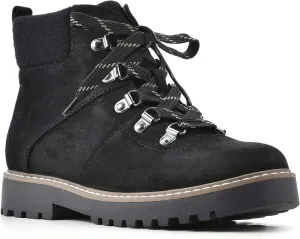 CLIFFS BY WHITE MOUNTAIN Women's Connie Cushioned Lace-Up City Hiker Ankle Boot