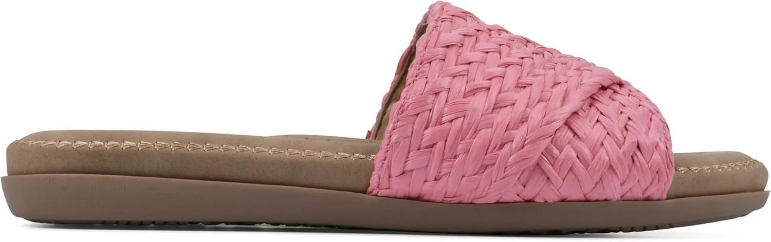 CLIFFS BY WHITE MOUNTAIN Women's Flawless Slide Sandal
