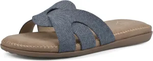 CLIFFS BY WHITE MOUNTAIN Women's Fortunate Woven Slide Sandal