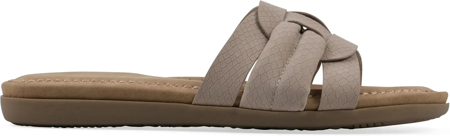 CLIFFS BY WHITE MOUNTAIN Women's Fraley Slide Sandal