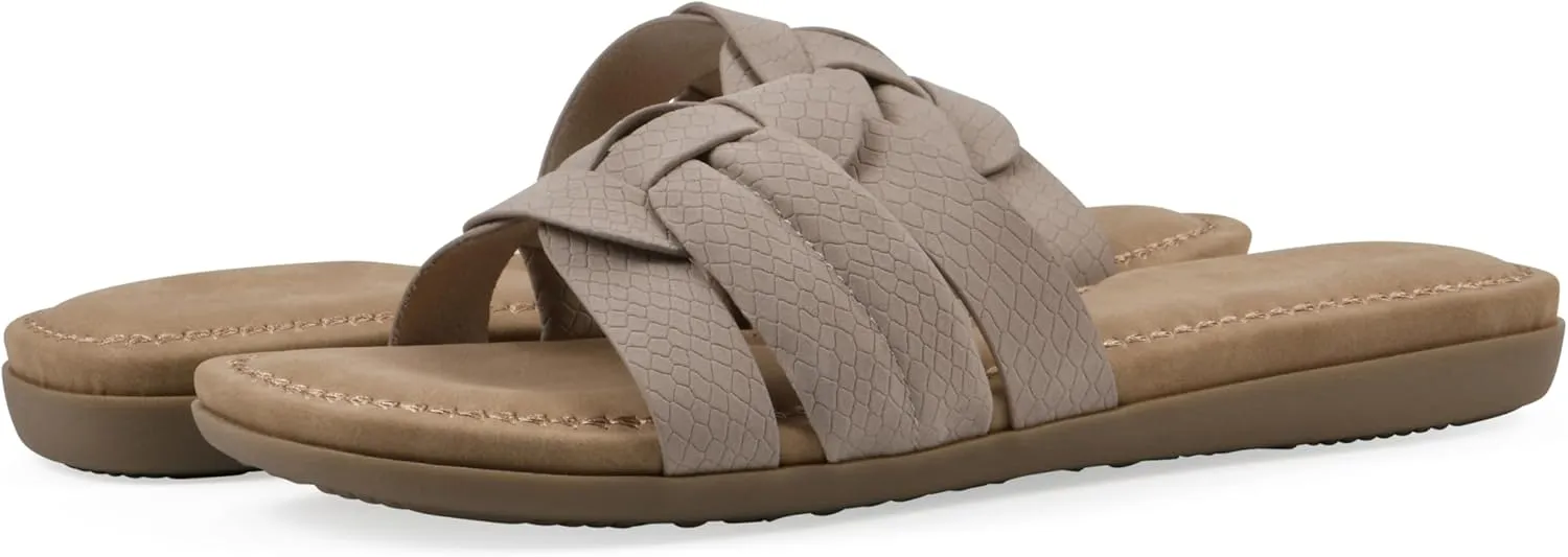 CLIFFS BY WHITE MOUNTAIN Women's Fraley Slide Sandal