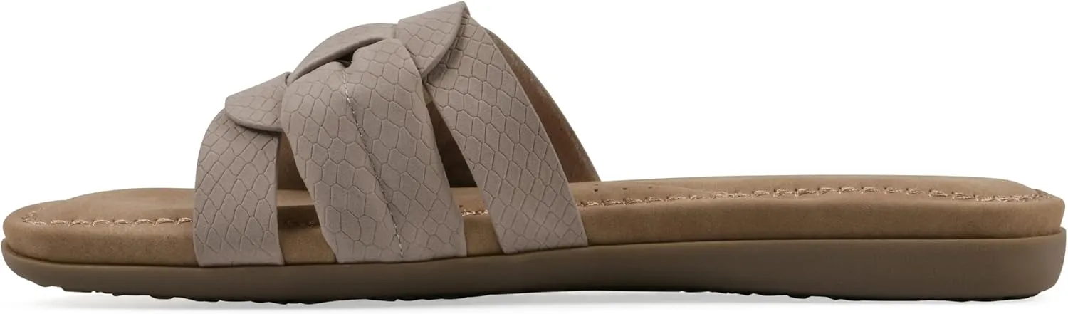 CLIFFS BY WHITE MOUNTAIN Women's Fraley Slide Sandal
