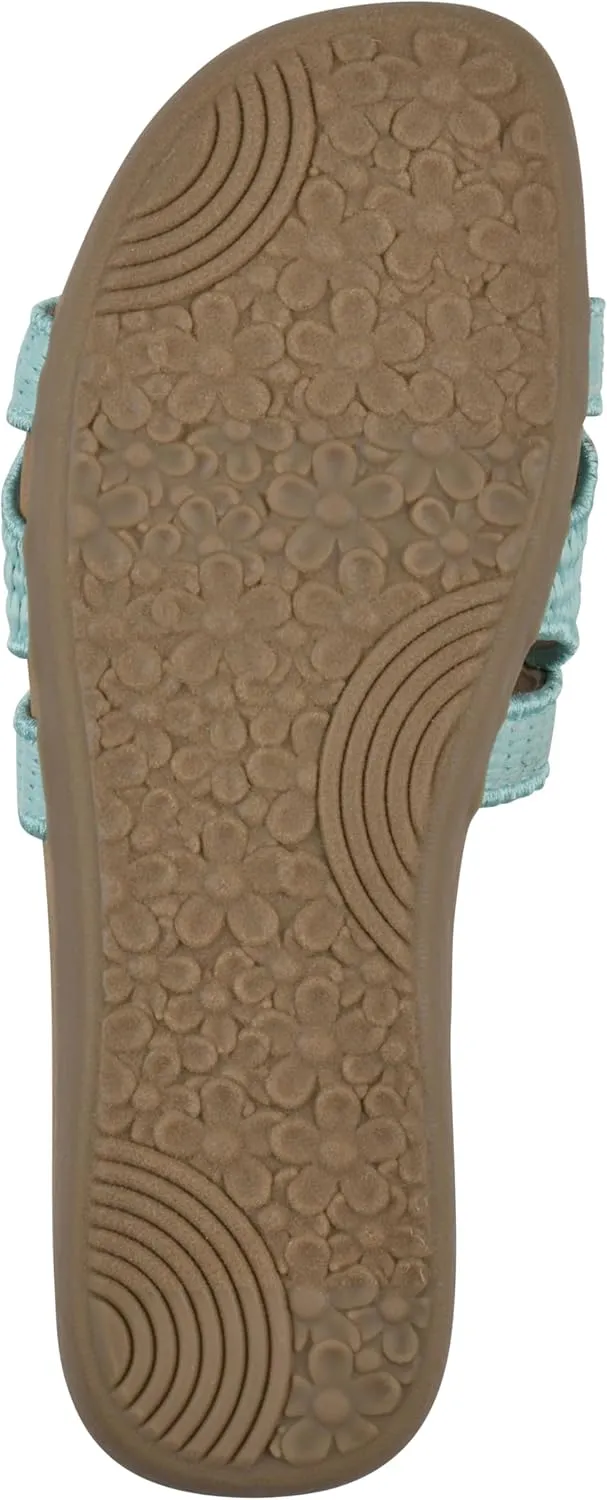 CLIFFS BY WHITE MOUNTAIN Women's Fraly Cut-Out Slide Sandal
