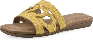CLIFFS BY WHITE MOUNTAIN Women's Fraly Cut-Out Slide Sandal