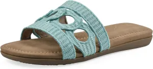 CLIFFS BY WHITE MOUNTAIN Women's Fraly Cut-Out Slide Sandal