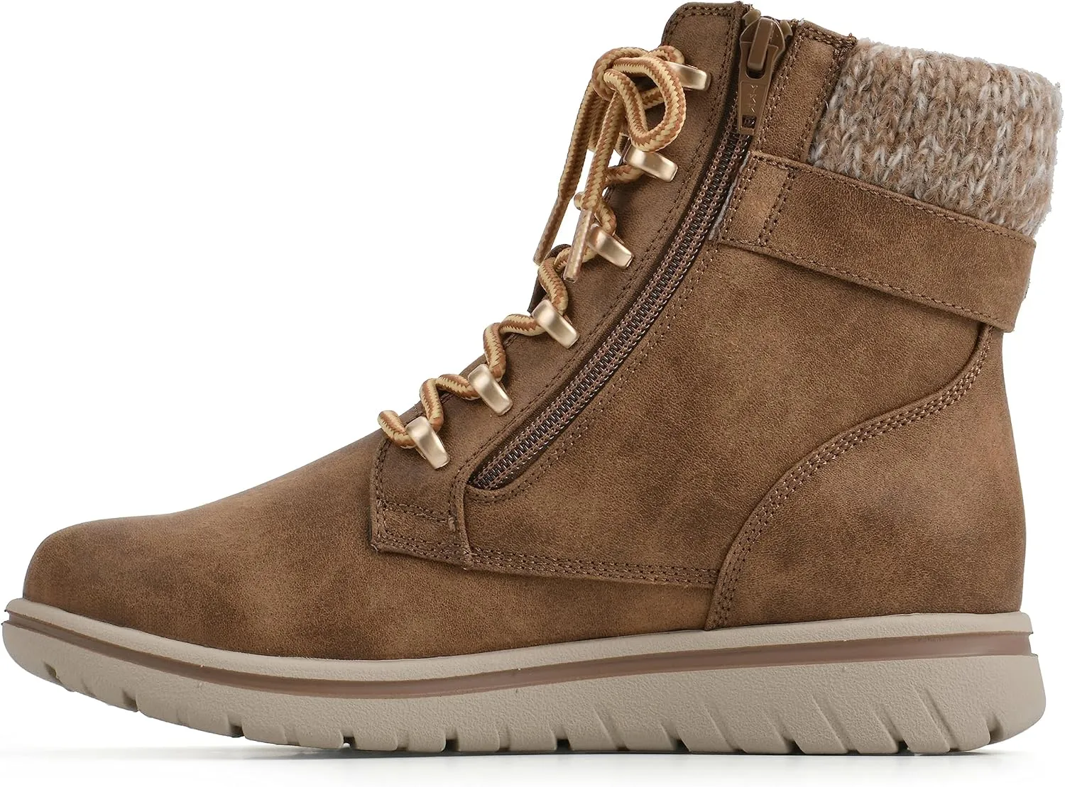 CLIFFS BY WHITE MOUNTAIN Women's Hearten Cushioned City Hiker Ankle Bootie