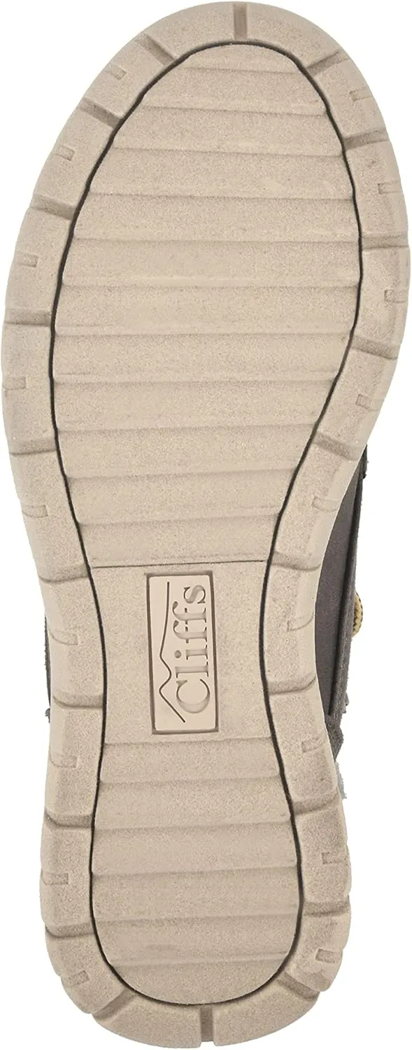 CLIFFS BY WHITE MOUNTAIN Women's Hearty Cushioned Lace-Up City Hiker Ankle Boot