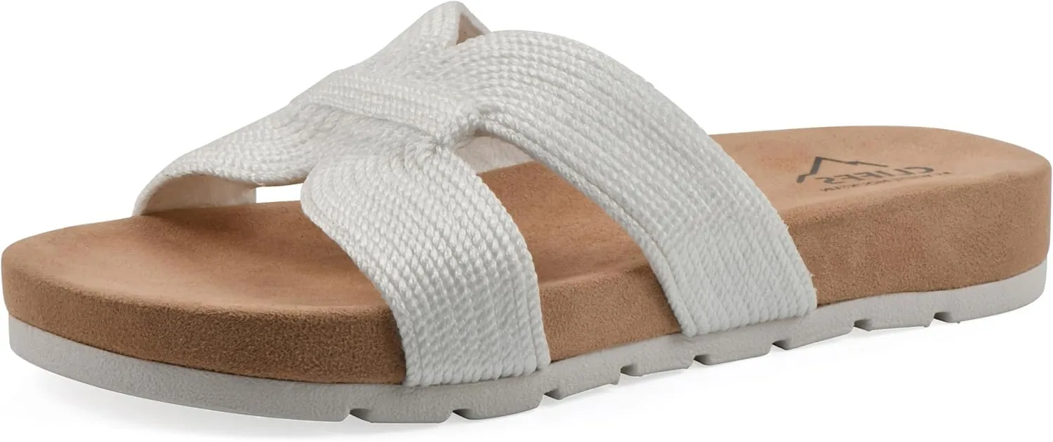 CLIFFS BY WHITE MOUNTAIN Women's Tindra Slide Sandal