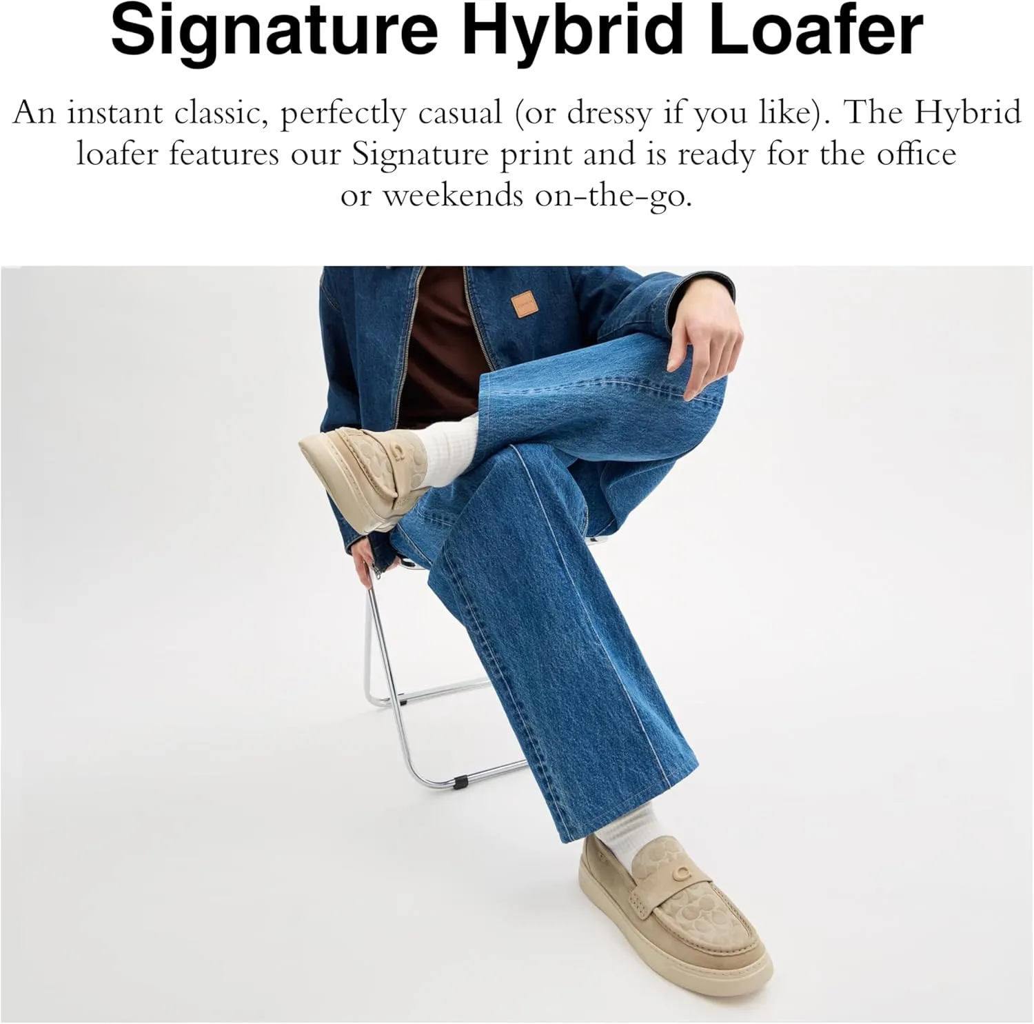 Coach Men's Signature Hybrid Loafer Sneaker