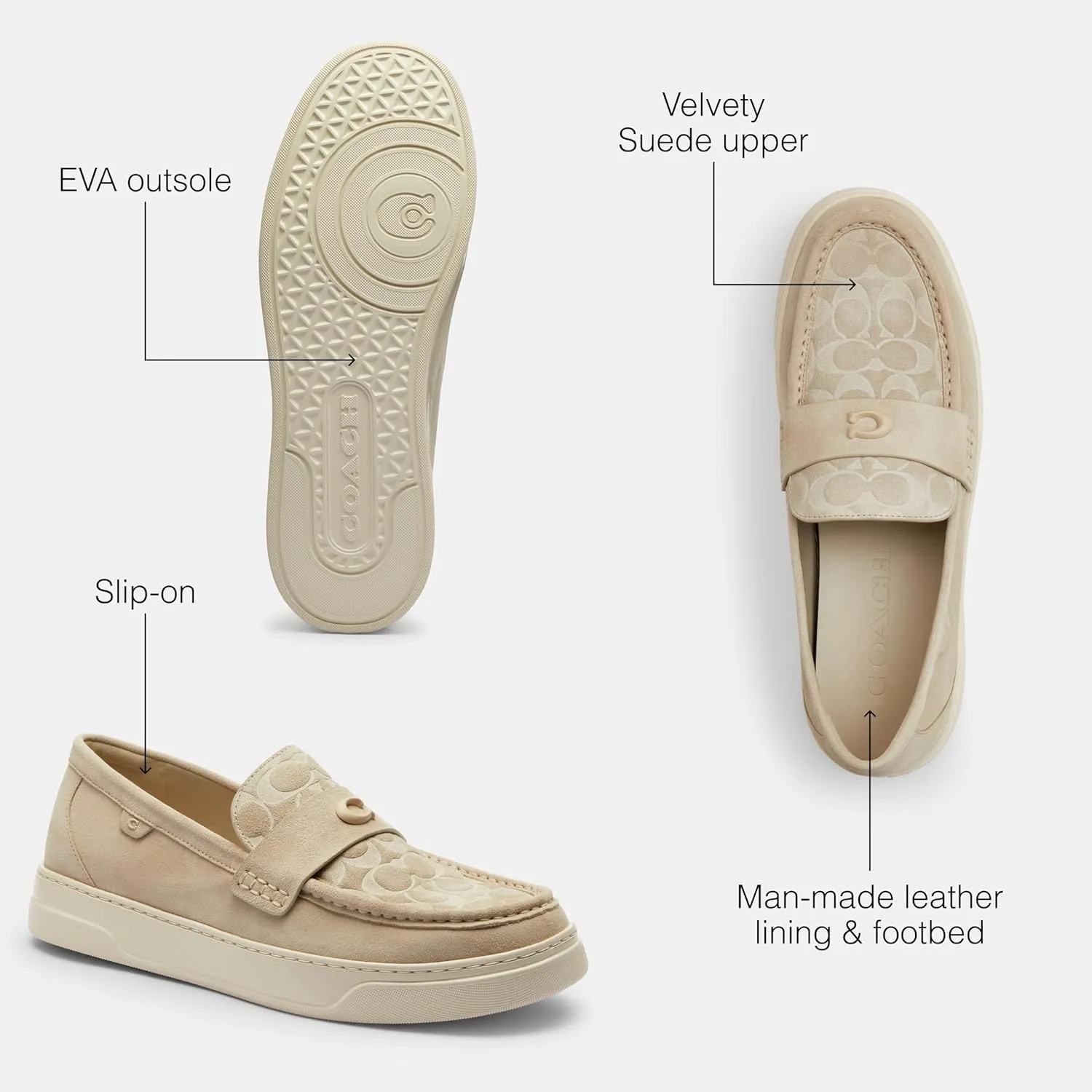 Coach Men's Signature Hybrid Loafer Sneaker