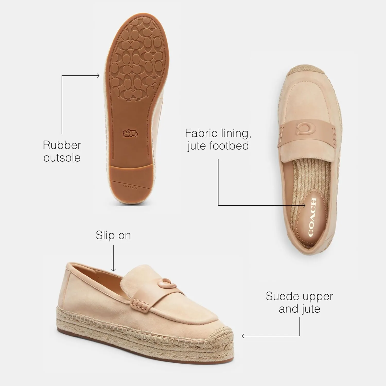 Coach Women's Camilla Espadrille Sandal