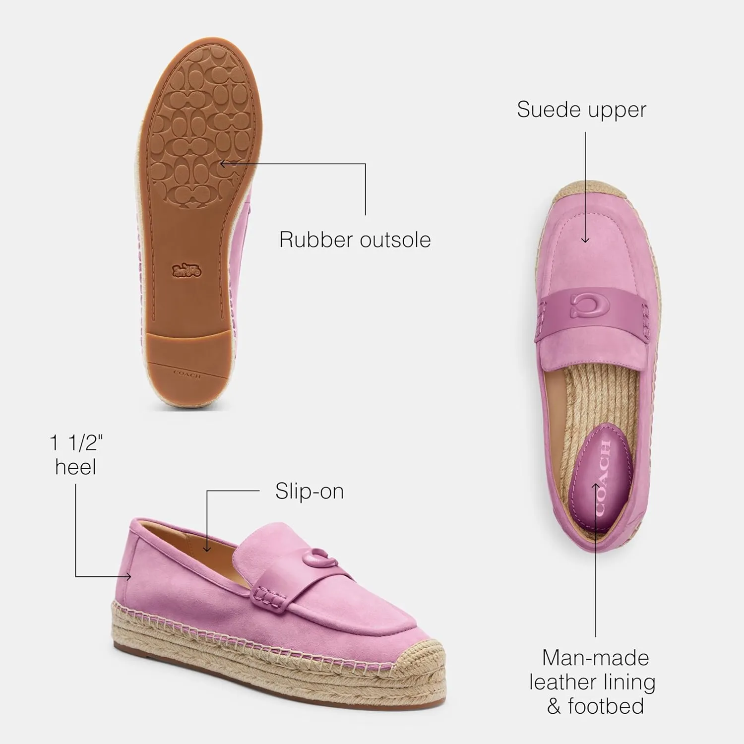 Coach Women's Camilla Espadrille Sandal