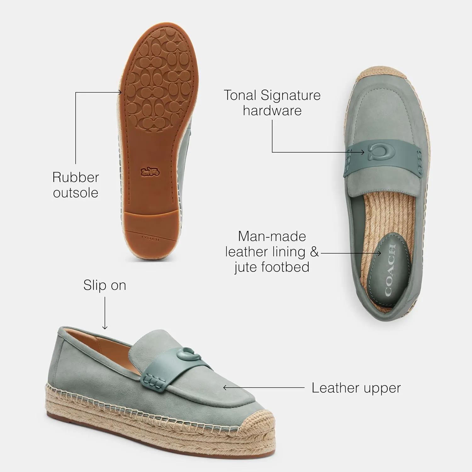 Coach Women's Camilla Espadrille Sandal