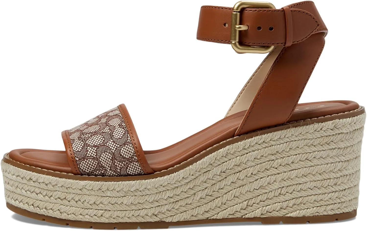 COACH Women's Katherine Micro Signature Jacquard Espadrille Loafer