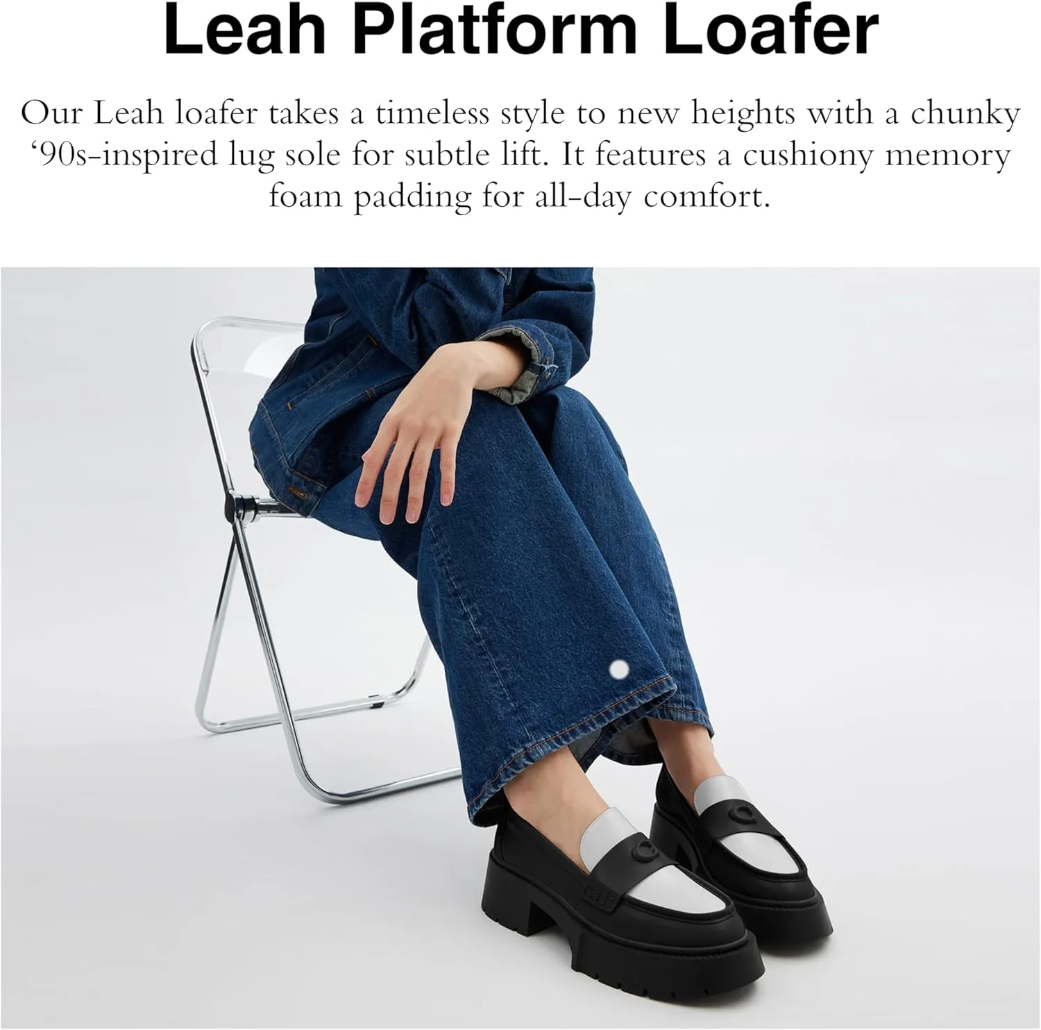 Coach Women's Leah Platform Loafer