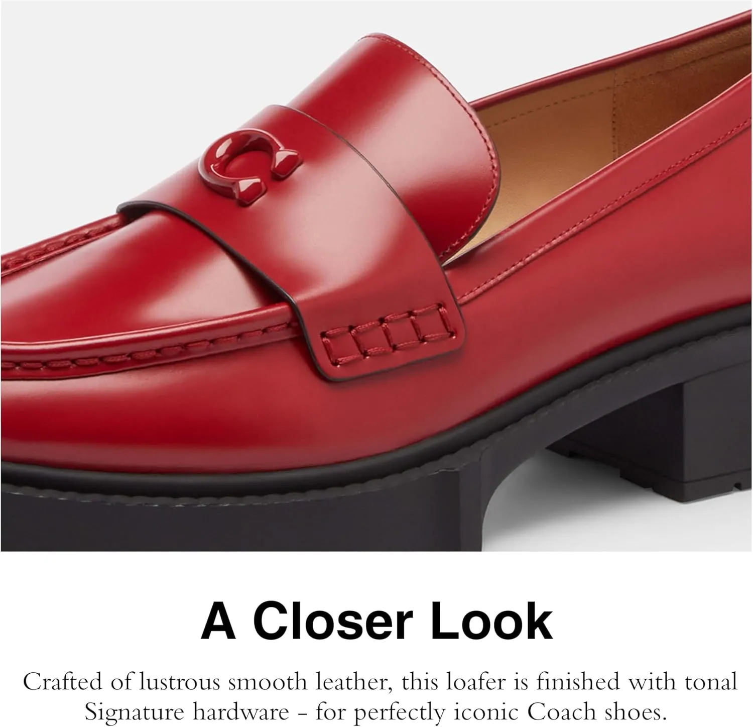 Coach Women's Leah Platform Loafer