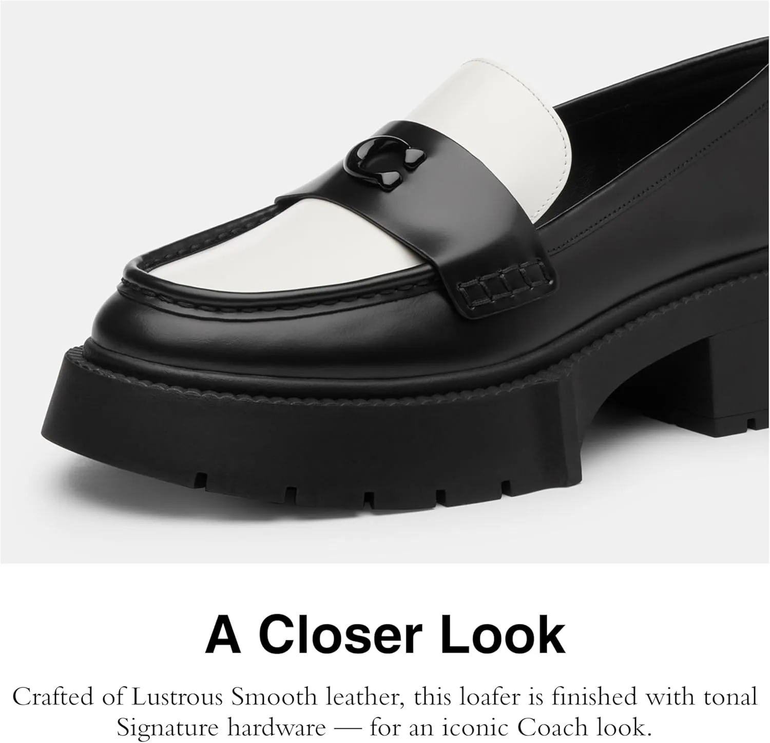 Coach Women's Leah Platform Loafer
