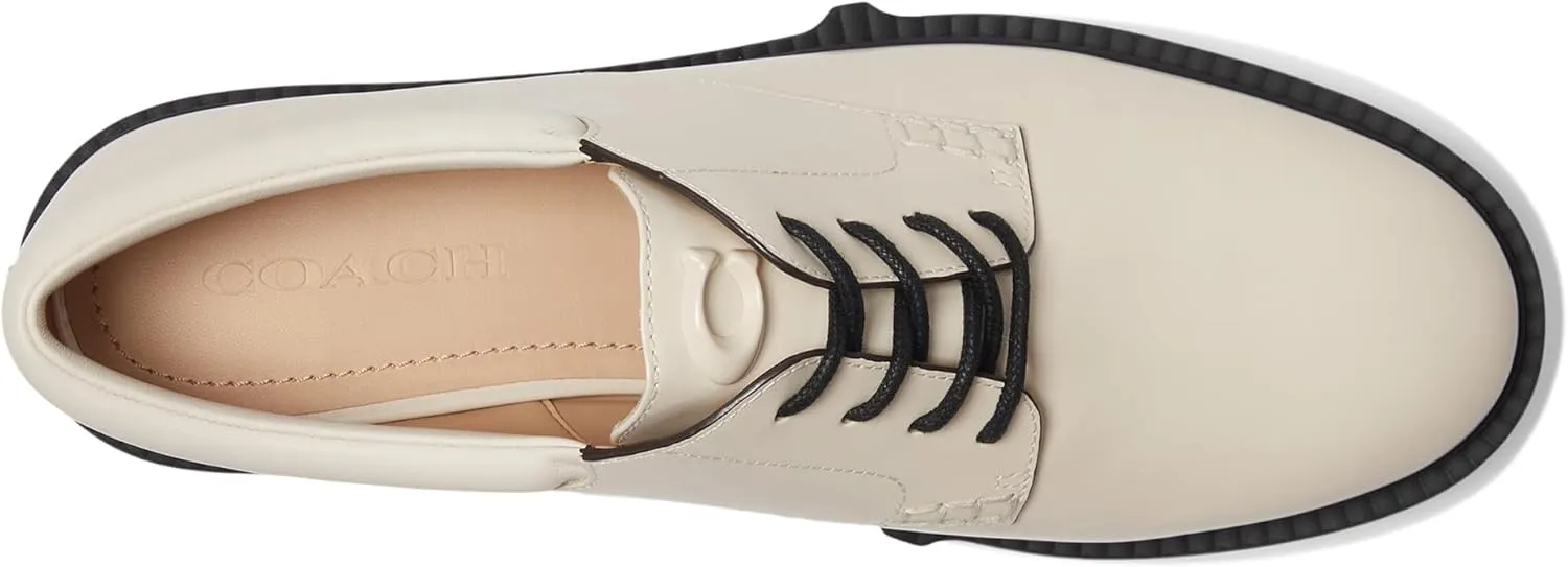 COACH Women's Lyla Leather Derby Loafer