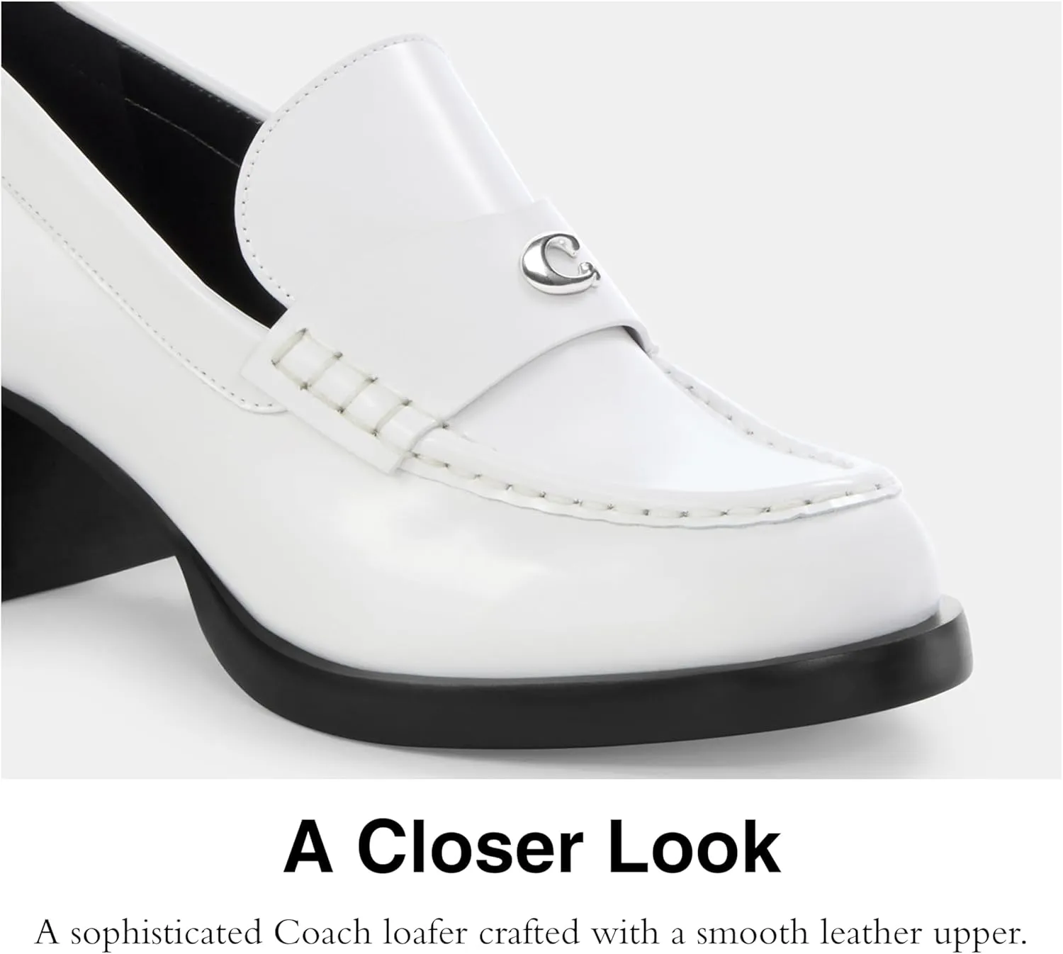 Coach Women's Natalie Leather Loafer