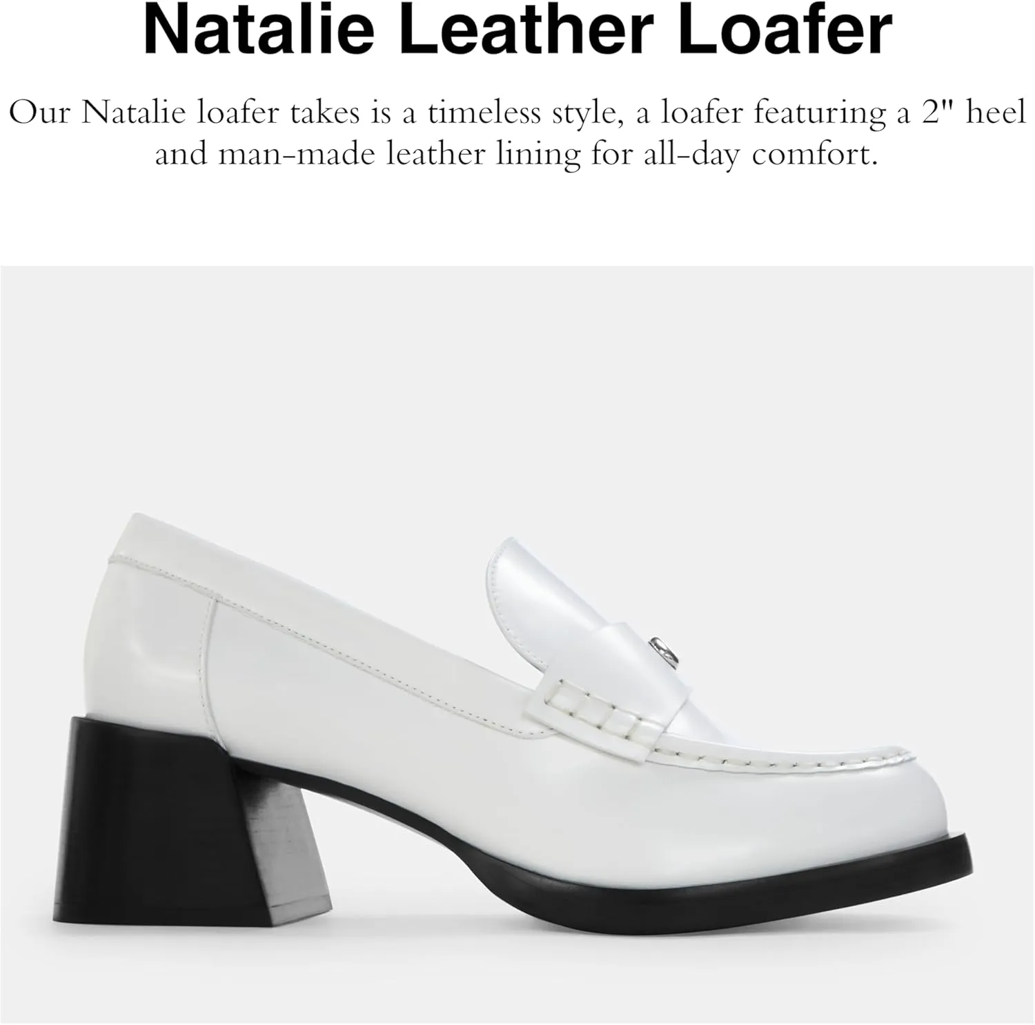 Coach Women's Natalie Leather Loafer