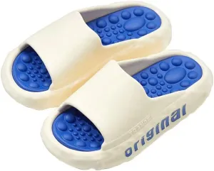 Colorful Acupressure Acupuncture Foot Massage Slippers Soft Thick Sole Indoor Outdoor Platform Sandals House Beach Essentials Flip Flop For Men and Women