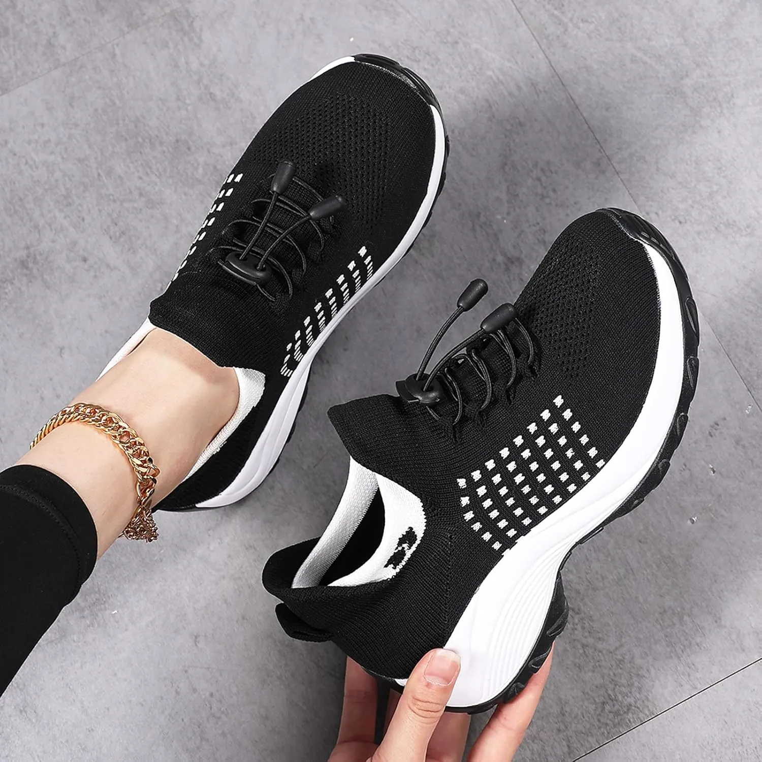 Comfort Wear Orthowear Shoes for Women Comfortwear Ortho Shoes for Women Plantar Fasciitis Orthopedic Sneakers Neuropathy Shoe Wide Width Toe Box Sneakers Arch Support Breathable Lightweight
