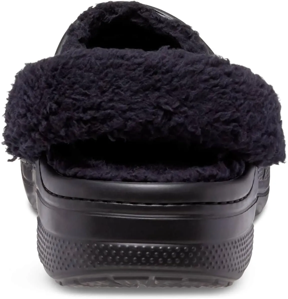 Crocs Unisex-Adult Baya Lined Fuzz Strap Clogs