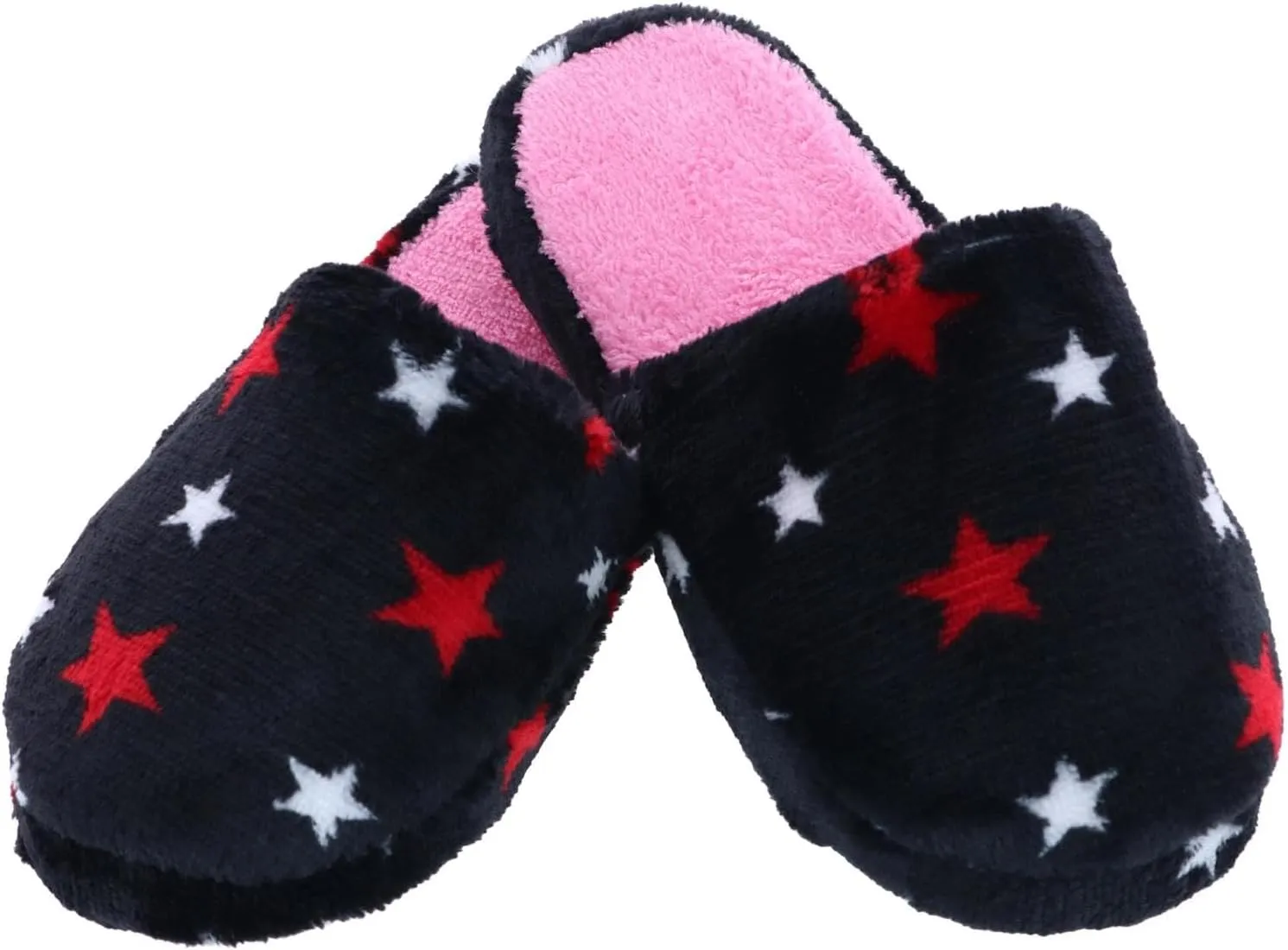 CTM Girl's Night Star Slip On Slippers