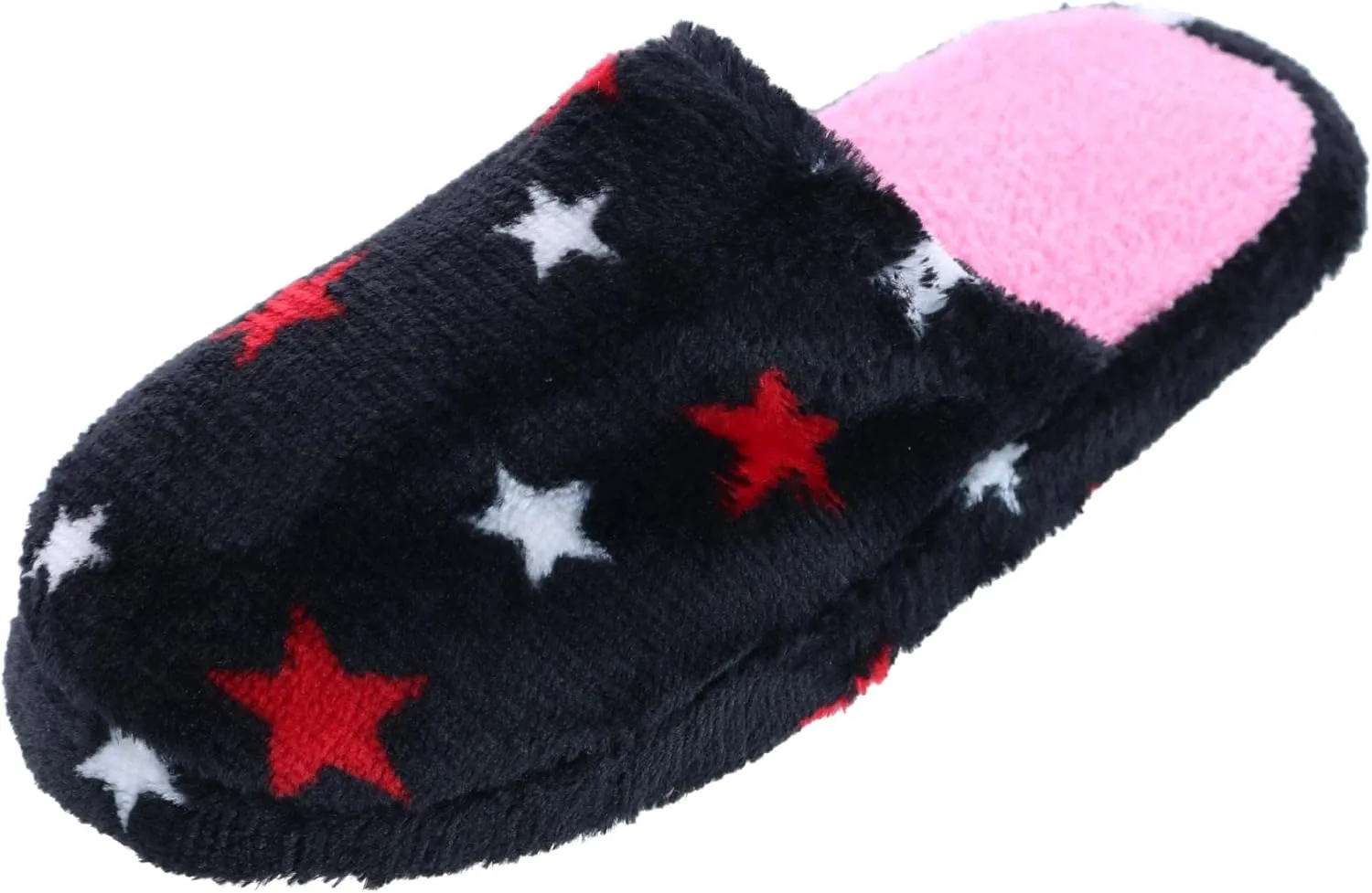 CTM Girl's Night Star Slip On Slippers