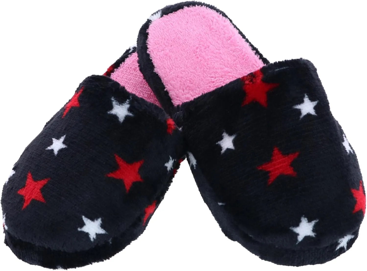 CTM Girl's Night Star Slip On Slippers