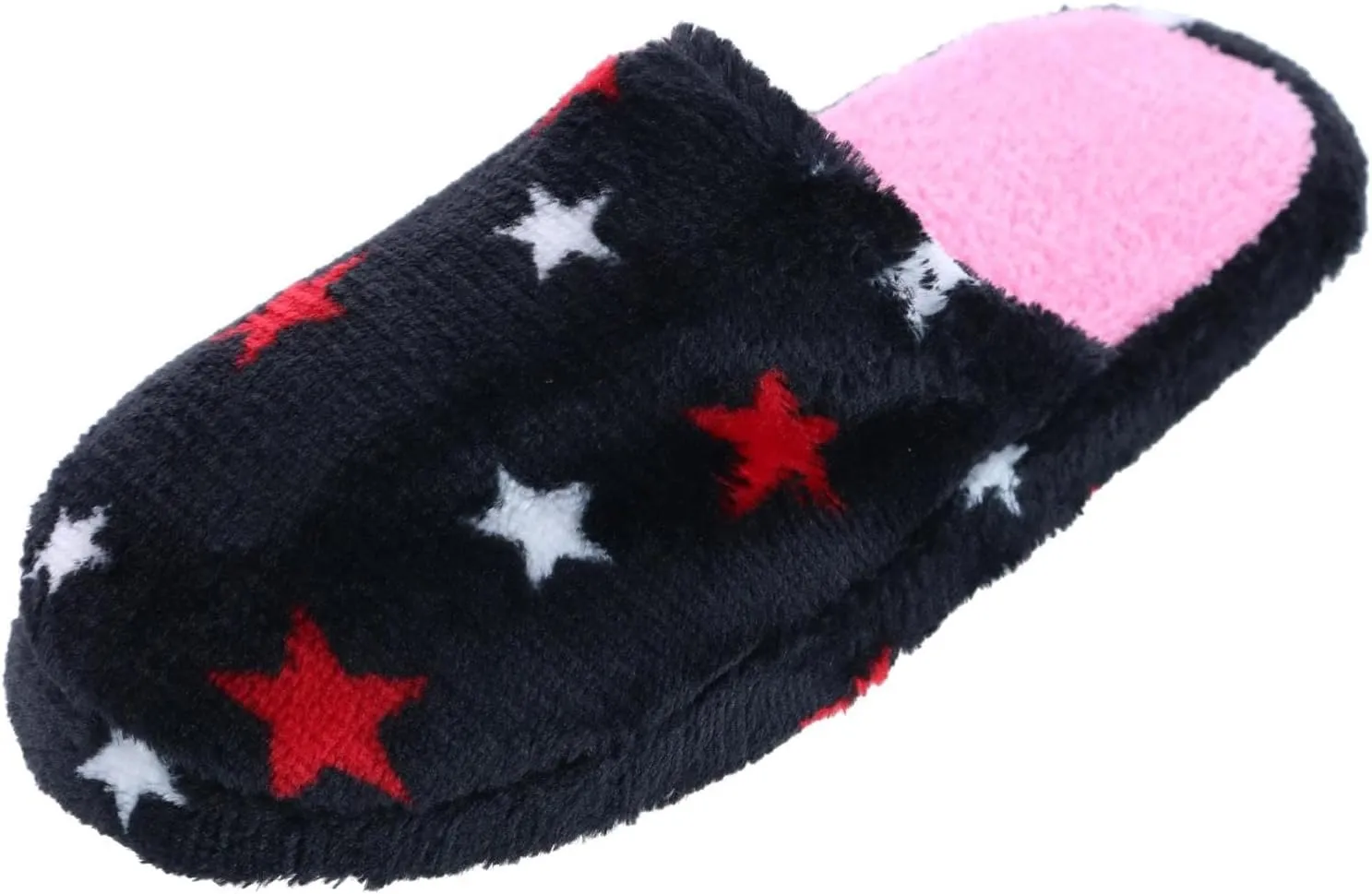 CTM Girl's Night Star Slip On Slippers