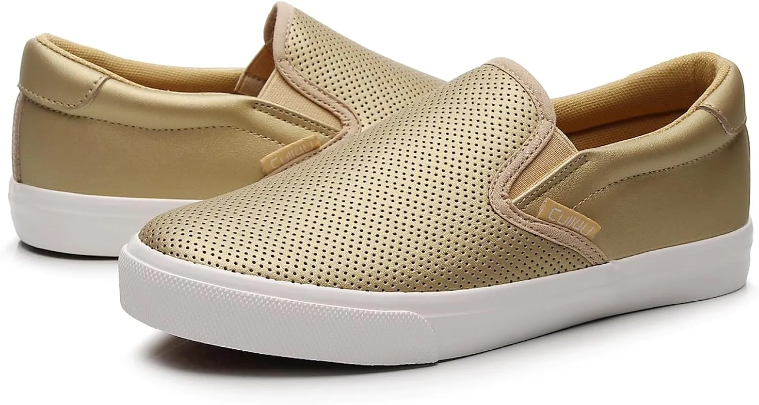 Cull4U Women's Breathable Slip On Trainer Shoes