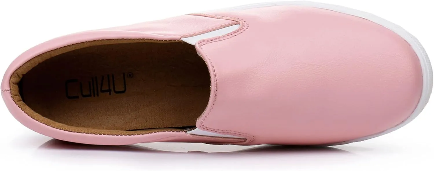 Cull4U Women's Classic Slip On Trainer Shoes