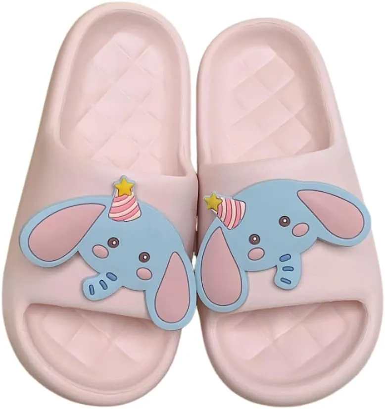 Cute Kawaii Multi Colored Animal Elephant Pillow Slipper Cloud Slides Non-Slip Summer Slipper