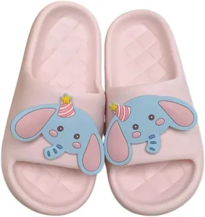Cute Kawaii Multi Colored Animal Elephant Pillow Slipper Cloud Slides Non-Slip Summer Slipper