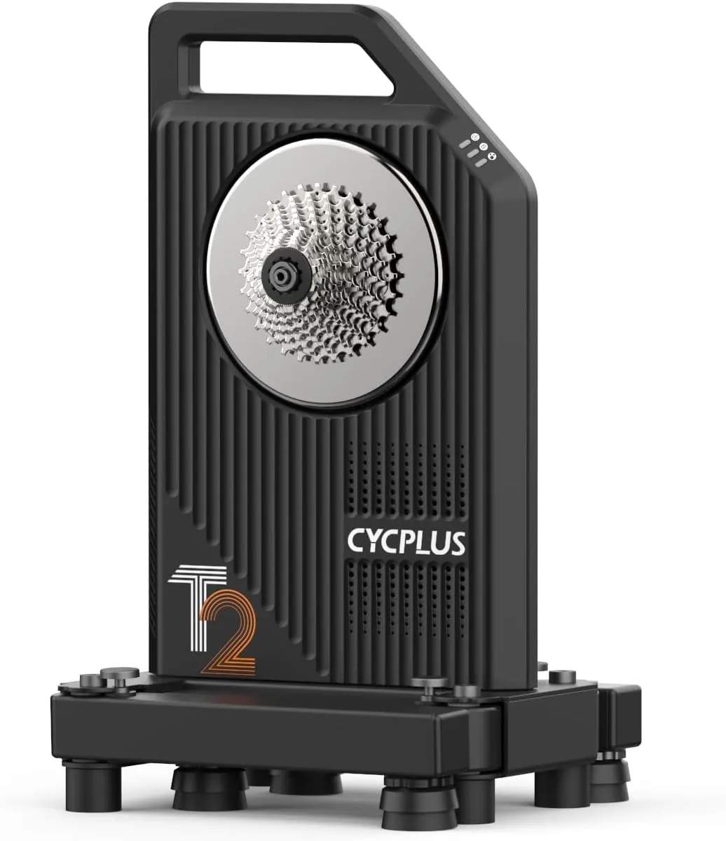 CYCPLUS T2 Bike Resistance Trainer for Realistic Indoor Cycling & Data Accuracy with App Training Support