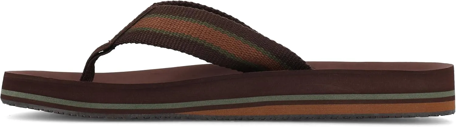 Dakine Men's Rockoe Sandal Flip Flop Yoga Mat Memory Foam Thong Beach Slide