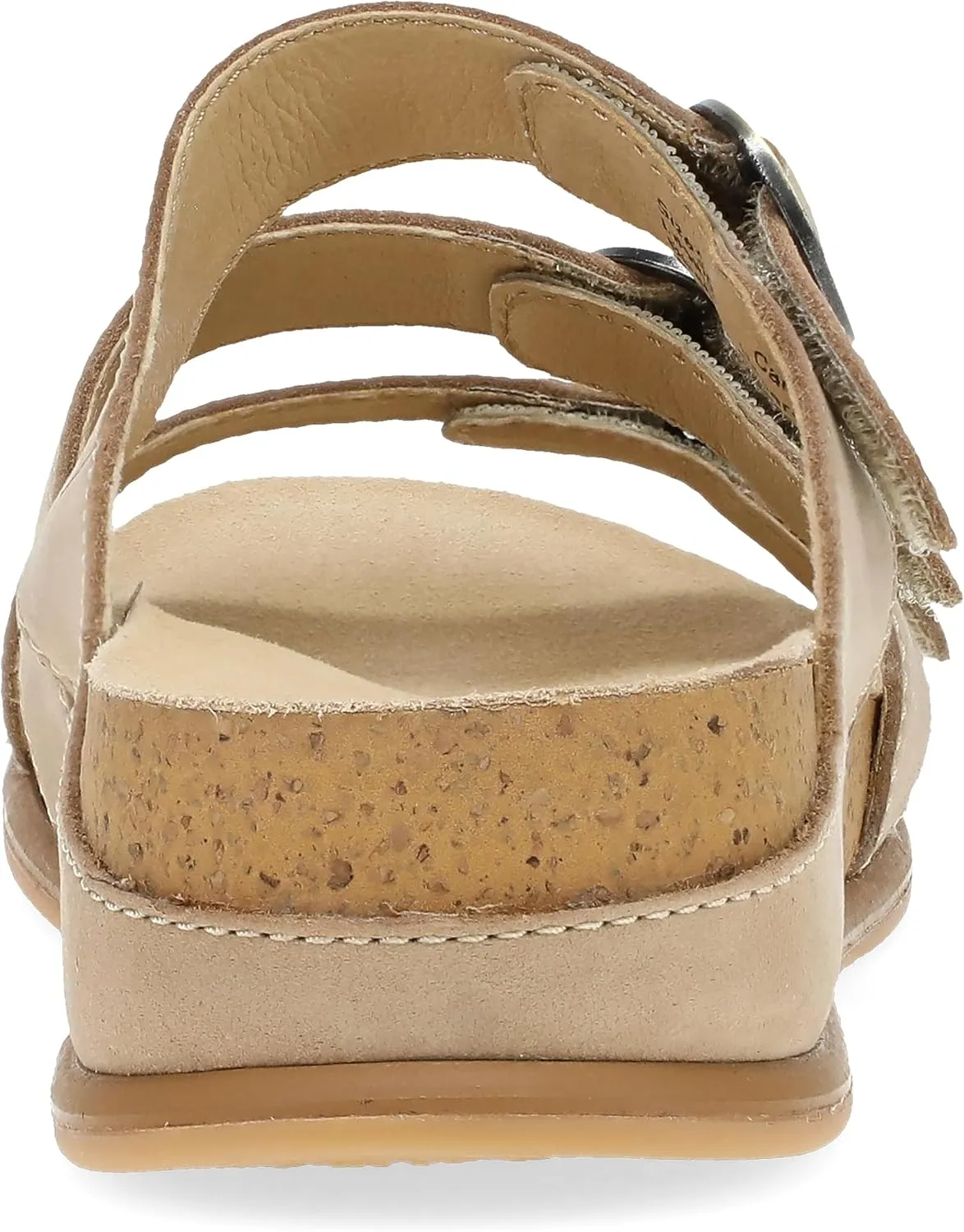 Dansko Campbell Slip-On Wedge Sandal for Women -Low Profile Wedge with Arch Support, Adjustable Fit for Walking Comfort