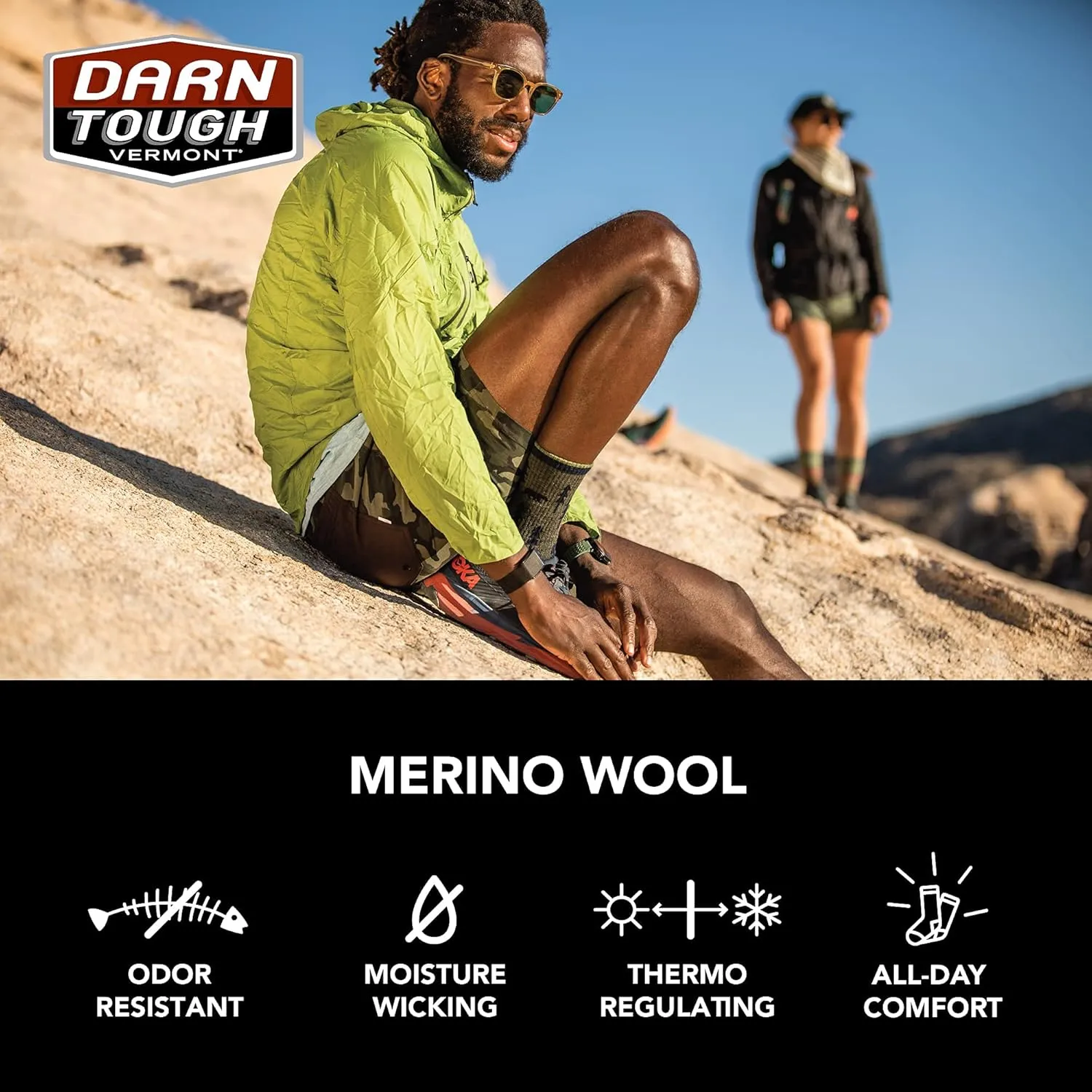 Darn Tough 1403 Men's Merino Wool Boot Sock Cushion