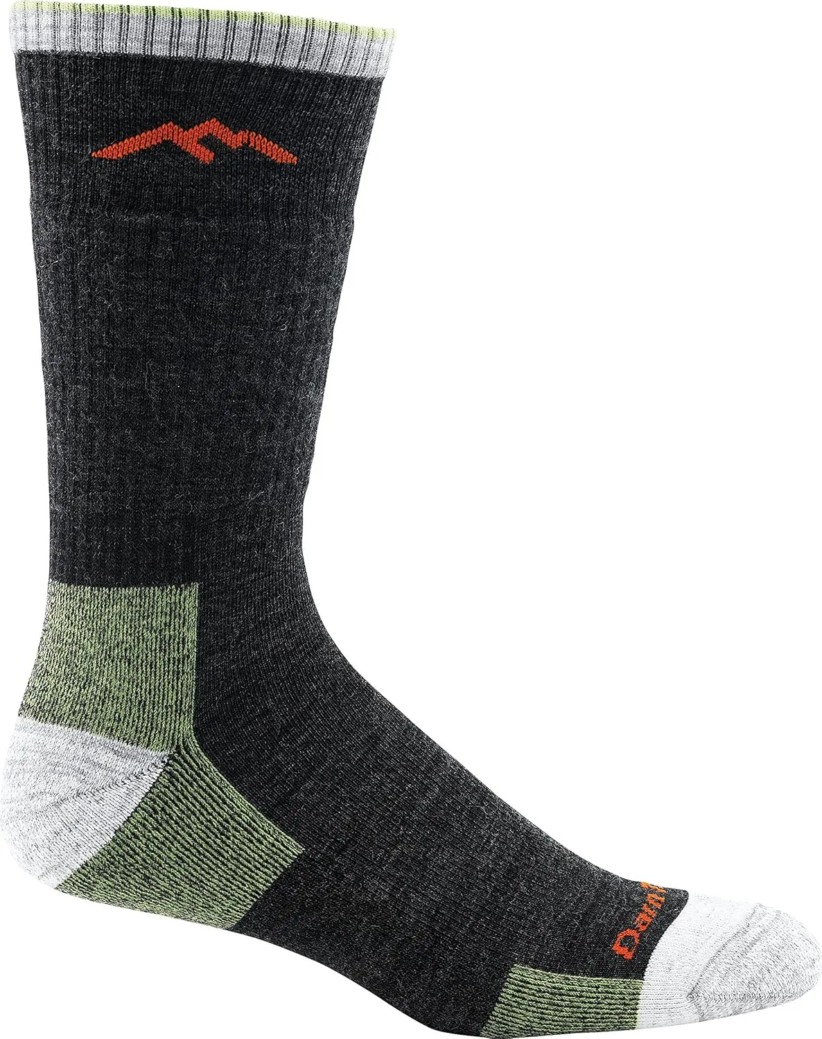 Darn Tough Vermont Hiker Merino Wool Boot Socks Cushion Lime SM (US 5.5-7.5)