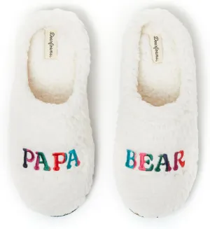 Dearfoams Men's Papa Bear Slipper