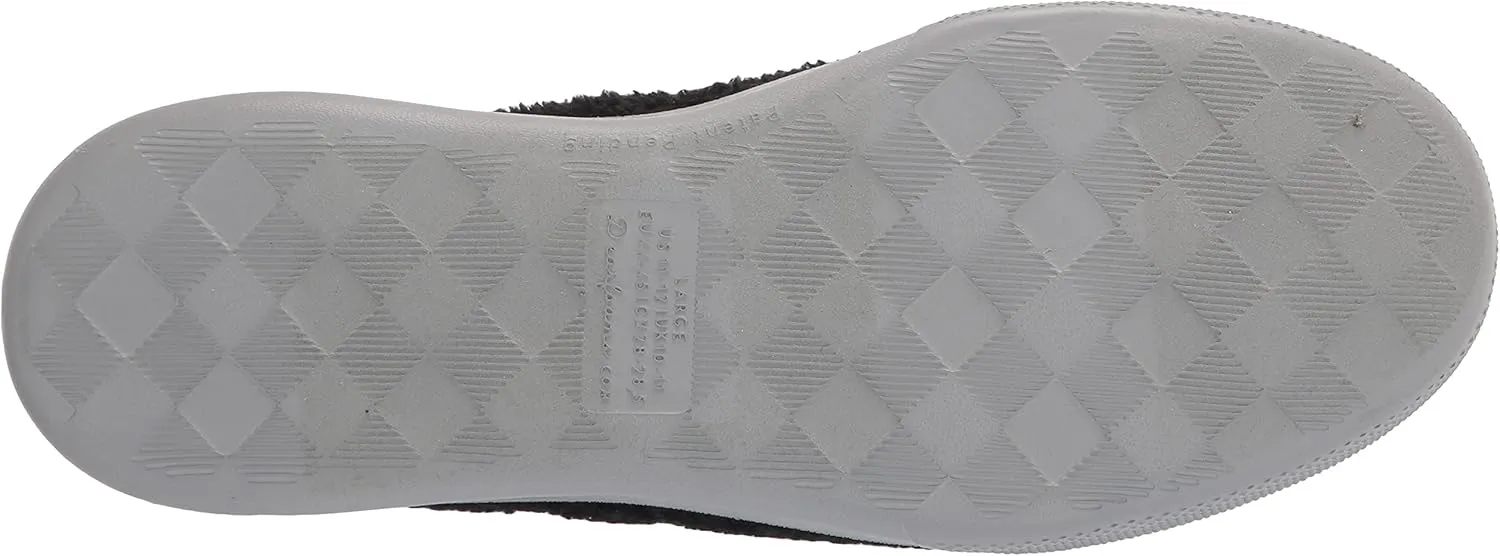 Dearfoams Men's Tatum Teddy Sport Lounge Clog Slipper