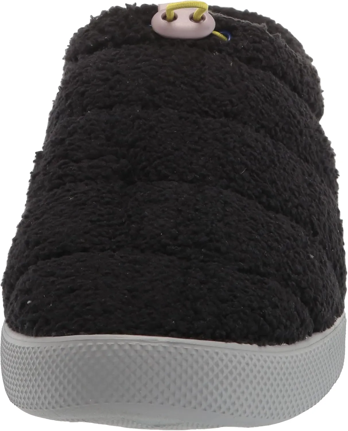 Dearfoams Men's Tatum Teddy Sport Lounge Clog Slipper