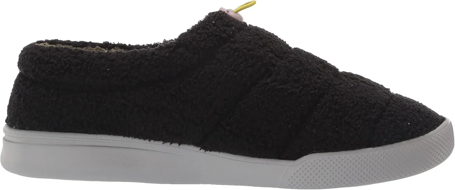 Dearfoams Men's Tatum Teddy Sport Lounge Clog Slipper